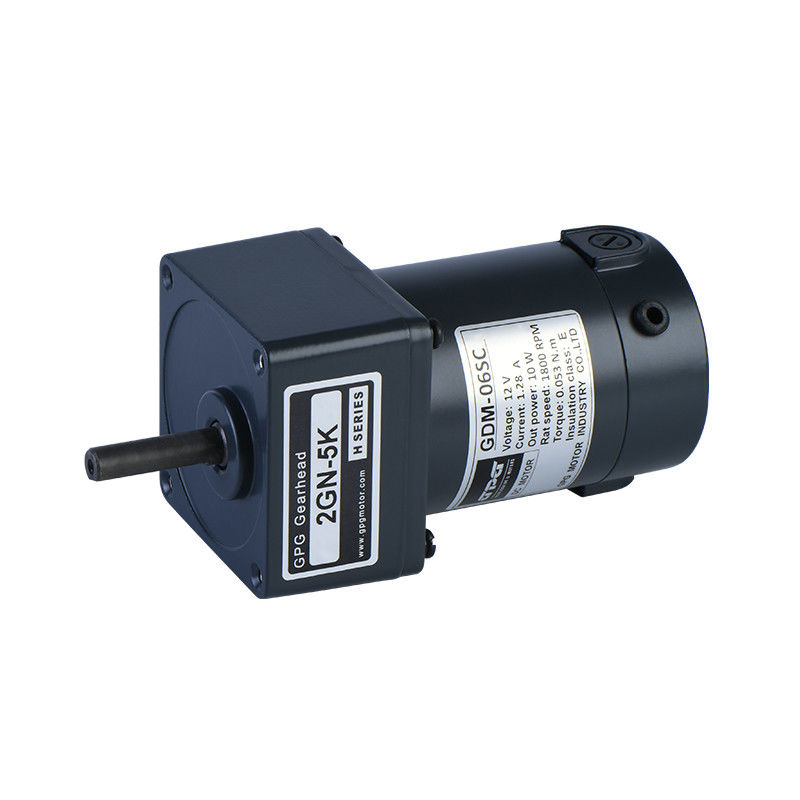 30W ब्रश गियर मोटर GDM-07SC 12 वोल्ट 30 वाट डीसी मोटर 3200RPM