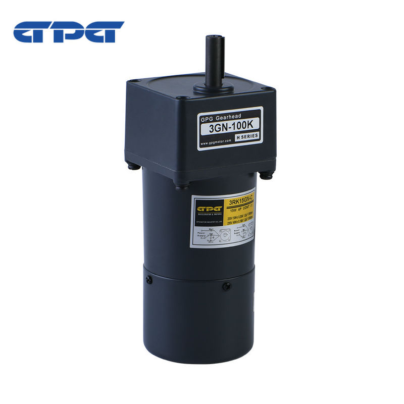 प्रिंटिंग मशीन के लिए 2RK6GN-C 2GN300K 5rpm कस्टम गियर मोटर लगातार स्पीड गियरबॉक्स