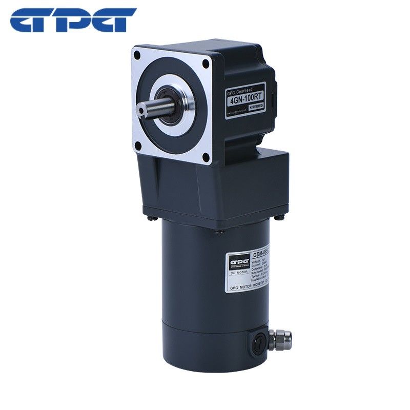 ब्रश टाइप मोटर गियरबॉक्स Dc 10w Dc मोटर GDM-06SC 2DC 3000rpm