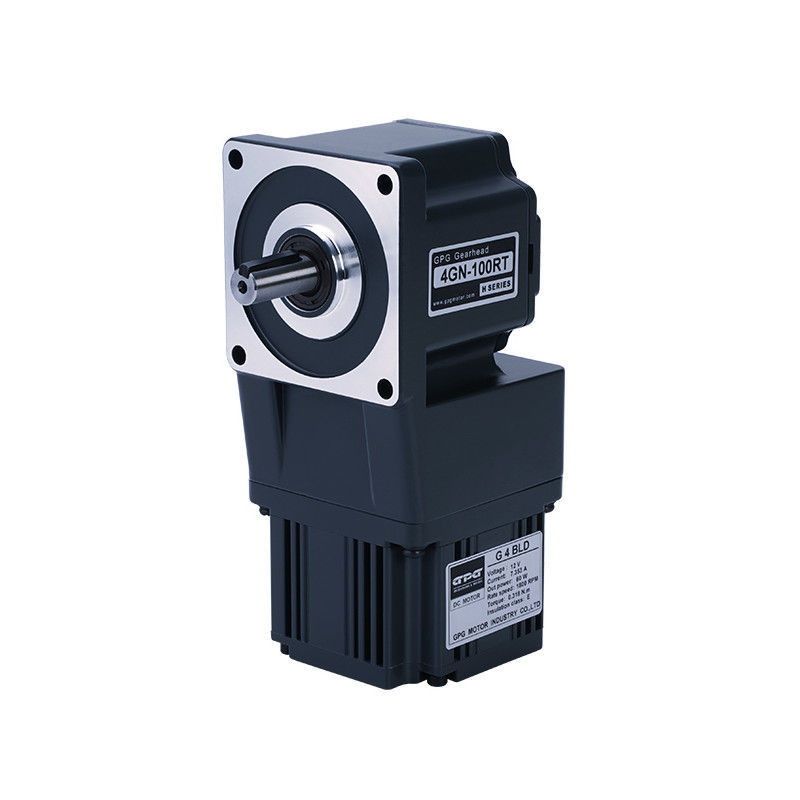 90W BLDC गियर मोटर 12V 24V 1800RPM 3000RPM DC ब्रशलेस 2GN 3GN 4GN 5GU 6GU पैरेलल राइट एंगल वर्म GPG गियर वाली मोटर