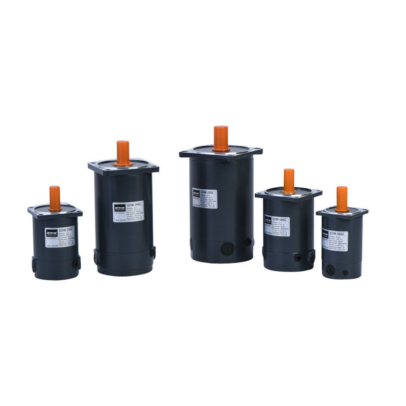 20W DC मोटर 60MM 12V 24V स्क्वायर फ़्लैंज इलेक्ट्रिक DC मोटर 1800 3200RPM गोल शाफ्ट कुंजी शाफ्ट ब्रश DC मोटर