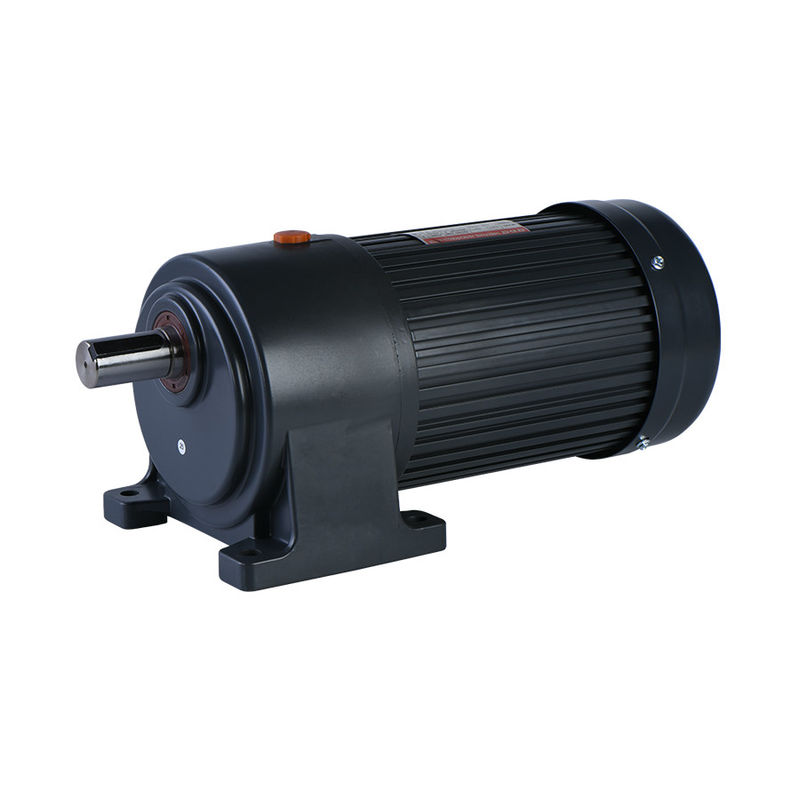 100w 0.125hp इलेक्ट्रिक मोटर गियरबॉक्स 3 फेज मोटर रिडक्शन गियरबॉक्स 18 मिमी दस्ता के साथ