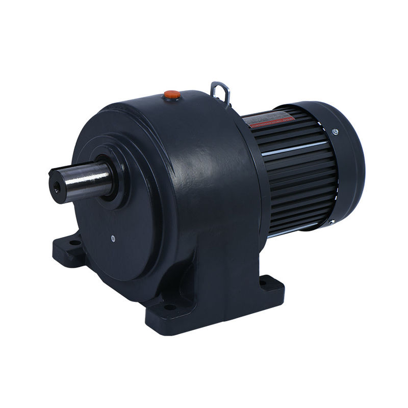 फुट च प्रकार के साथ 400w 0.5hp एसी मोटर गियरबॉक्स क्षैतिज प्रकार