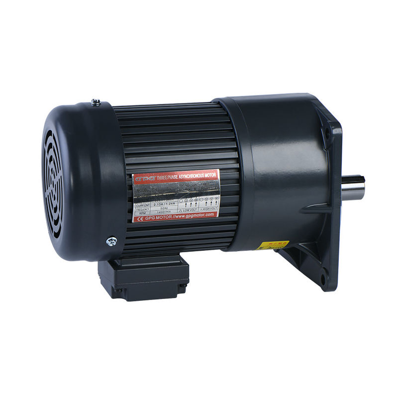 सीई प्रमाणन के साथ एसी गियर मोटर 100W-3700W क्षैतिज और ऊर्ध्वाधर स्थापित मोटर 3 चरण 220v/380v CH CV