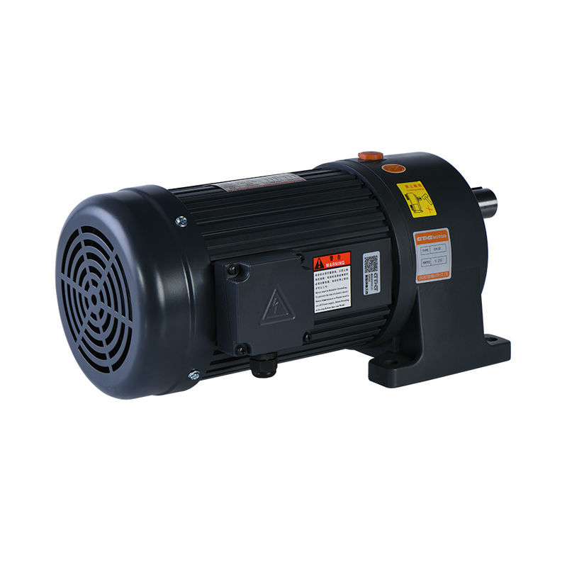 निकला हुआ सीवी प्रकार के साथ इलेक्ट्रिक मोटर वर्टिकल टाइप के लिए 100w 0.125hp गियर बॉक्स