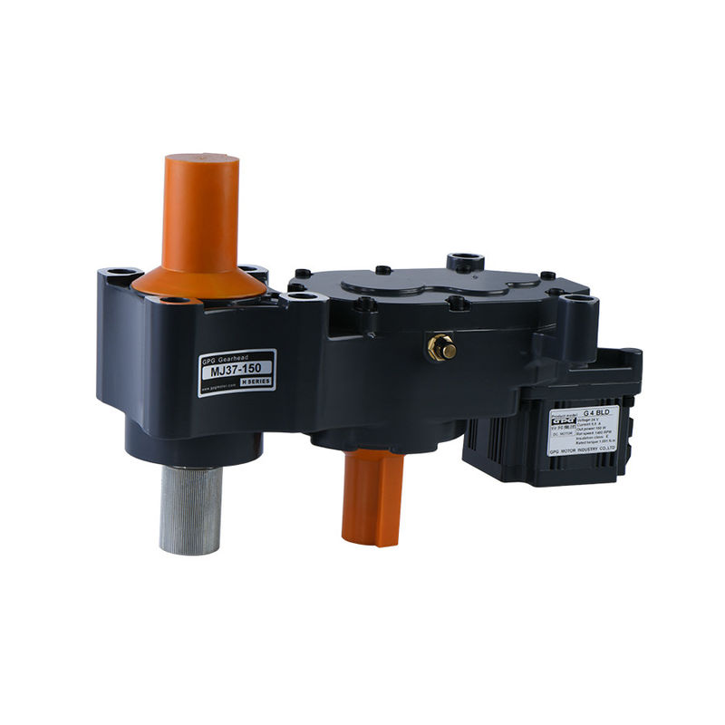 MJ37 टर्नस्टाइल BLDC मोटर G5BLD 24V 160W 1:75 गियरबॉक्स बैरियर मोटर